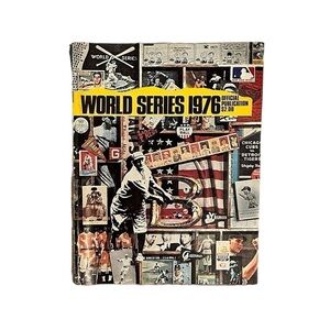 1976 World Series Official Publication Vintage Magazine Yearbook 18106
